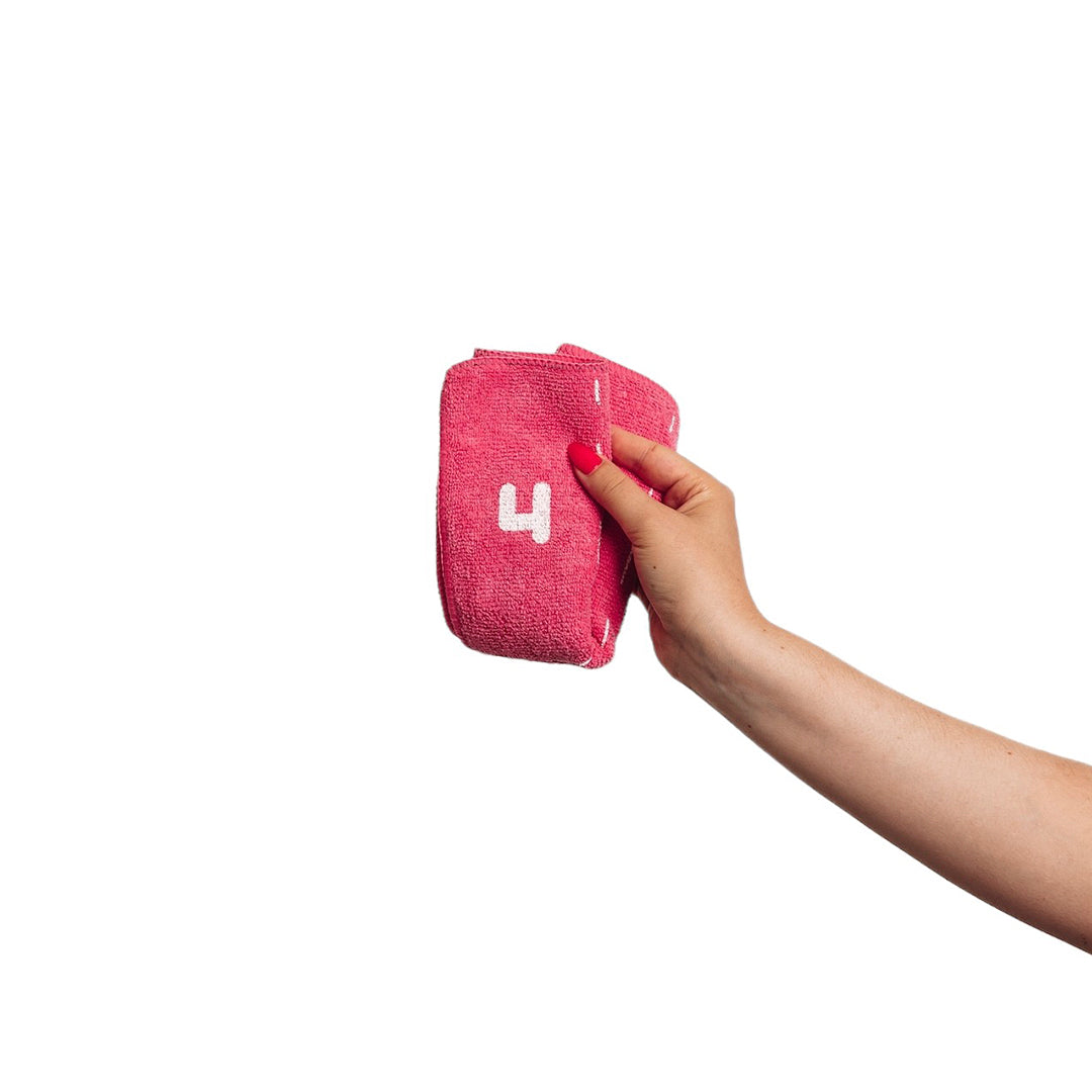 Auri's Microfiber Cloth with Folding Guide (Pink)